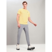 Technosport Yellow Polyester Slim Fit Men's Sports T-Shirt ( Pack of 1 ) - None