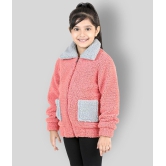 Naughty Ninos Girls Pink Front Zippered Sherpa Jacket - None