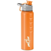 Milton Gripper 1000 Stainless Steel Water Bottle, 920 ml, Orange - Orange