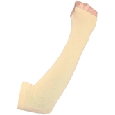 FITMonkey - HighPerformance UV Sun Protection Arm Sleeves Beige - Single Set - Freesize