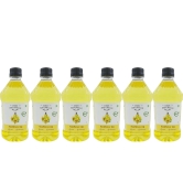 Farm Naturelle Organic Virgin Cold Pressed Sunflower Oil, 1Ltr x Pack of 6