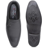 Action - Black Mens Slip On Formal Shoes - None