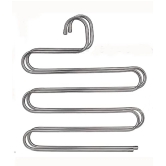 PINDIA - Stainless Steel Standard Clothes Hangers ( Pack of 2 )