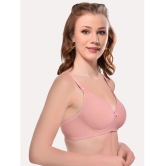 Softskin - Multicolor Nylon Heavily Padded Women's T-Shirt Bra ( Pack of 3 ) - None