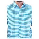 DESHBANDHU DBK - Blue Cotton Regular Fit Mens Formal Shirt (Pack of 1) - None