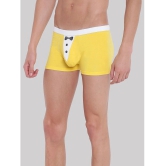 La Intimo - Yellow LITR005 Cotton Blend Mens Trunks ( Pack of 1 ) - None