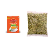 wagh Bakri | Leaf Tea carton Pack | 250 Gm Pack + Green Elaichi 25 Gm