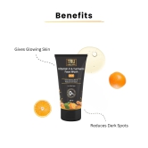 Vitamin C & Turmeric Face Wash | Gives Glowing Skin & Reduces Dark Spots-100ml | DEAL|-Default