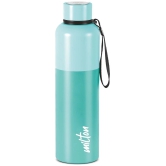 Milton Ancy 1000 Thermosteel Water Bottle, 1.05 Litre, Aqua Green | 24 Hours Hot and Cold | Easy to Carry | Rust Proof | Tea | Coffee | Office| Gym | Home | Kitchen | Hiking | Trekking | Tra