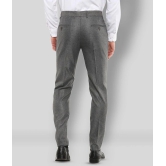 Inspire Clothing Inspiration - Grey Polycotton Slim - Fit Mens Formal Pants ( Pack of 1 ) - None