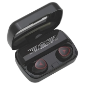 VERONIC M66PRO Bluetooth True Wireless (TWS) In Ear 30 Hours Playback Fast charging,Powerfull bass IPX4(Splash & Sweat Proof) Black