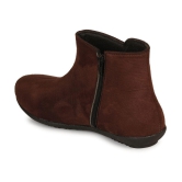 Commander - Brown Women''s Ankle Length Boots - None