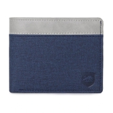 samtroh Blue Fabric Mens Two Fold Wallet ( Pack of 1 ) - Blue