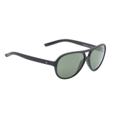 Black Aviator Men Sunglasses (P430GR3|60)