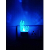 DIONA Multicolor Night Lamp ( Pack of 1 )