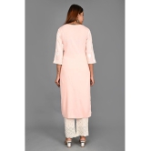 AMIRA'S INDIAN ETHNICWEAR - Pink Rayon Women's Stitched Salwar Suit ( ) - None