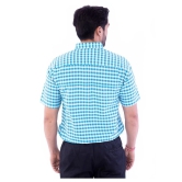 DESHBANDHU DBK - Blue Cotton Regular Fit Mens Formal Shirt (Pack of 1) - None