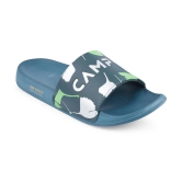 Campus - Green Mens Slide Flip Flop - None