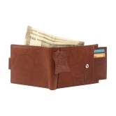 samtroh - Leather Brown Men's Regular Wallet ( Pack of 1 ) - Brown