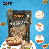 Zoff Roasted & Salted Pista Value Pack: Crunchy, Delicious & Healthy Pista Dry Fruits – Your Perfect Snack Companion | Premium Zip Lock Pouch | Net weight - 250g