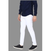 HALOGEN - White Denim Skinny Fit Men''s Jeans ( Pack of 1 ) - None