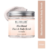 Nutriment Blackhead Face And Body Scrub For Men & Women ( Pack of 1 ) - 250gm