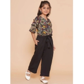 Arshia Fashions - Multicolor Crepe Girls Jumpsuit ( Pack of 1 ) - None