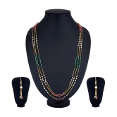 Sukkhi - Gold Alloy Necklace Set ( Pack of 1 ) - Gold