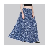 Sttoffa Blue Cotton Womens Broomstick Skirt ( Pack of 1 ) - None