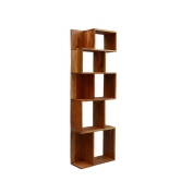 Orchid Homez Book Rack Wood Floor Standing Bookcase/Bookshelf