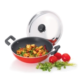 Premier Non Stick Kadai with Stainless Steel lid - 28 cm