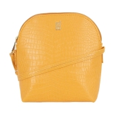 Baggit Yellow PU Handheld - Yellow