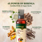 Original Maha Bhringhraj Oil | Reduces Hair Fall by 20%- Clinically Proven | Free Kacchi Neem Comb-200ml