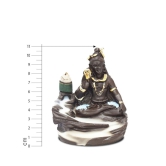 GBuzz Lord Shiva Smoke BackFlow Cone Incense Holder With 10 Cone - Smoke Backflow Showpiece 11 cm