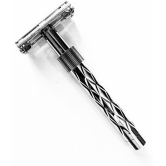 Romer-7 Viceroy DCX Twist to Open BRASS De safety Razor Safety Razor 1 Blade 1