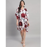 Curvydrobe Crepe White Beach Dresses - Single - None