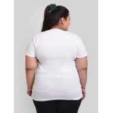 Neo Garments - White Cotton Regular Fit Womens T-Shirt ( Pack of 1 ) - 8XL