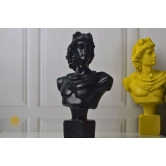 Ancient Greek God Figurine (7x14 Inches)-Yellow