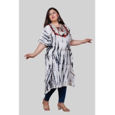 miravan - Black Cotton Women's Kaftan Kurti ( Pack of 1 ) - None