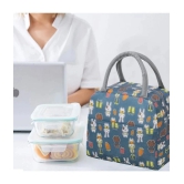 House Of Quirk Multicolor Lunch Bags ( 1 Pc ) - Multicolor