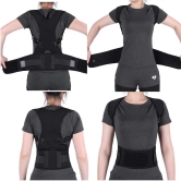 Real doctor Unisex Magnetic Back Brace Posture Corrector Therapy Shoulder Belt for Lower and Upper Back Pain Relief back support belt for back pain Lower and Upper Back Pain Relief Back Braces