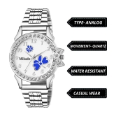 Mikado - Silver Stainless Steel Analog Womens Watch