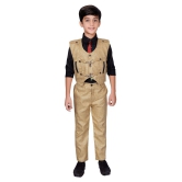 Ahhaaaa Boys Cotton Blend Waistcoat Shirt and Pant for Boys - None