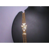 Gold Plated Traditional Long Necklace