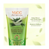 VLCC Ayurveda Skin Purifying Double Power Double Neem Face Wash, 100 ml (Pack of 2)