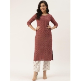 Kbz - Maroon Straight Rayon Women's Stitched Salwar Suit ( Pack of 1 ) - None