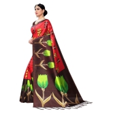 ofline selection Brown,Green,Red Mysore Silk Saree