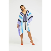 Wilderness Silk Crepe Kaftan Dress