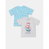 Donuts - Multi Baby Boy T-Shirt ( Pack of 2 ) - None