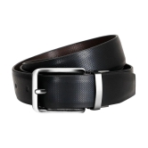 Creature - Black Leather Mens Formal Belt ( Pack of 1 ) - None